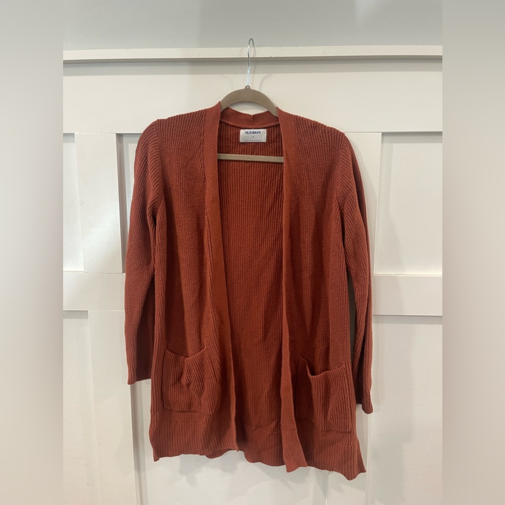 Old Navy Rust Cardigan